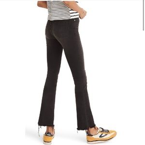 Madewell Cali Demi Boot Jeans Black Size W23